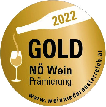 Gold Weinland Thermenregion Prämierung